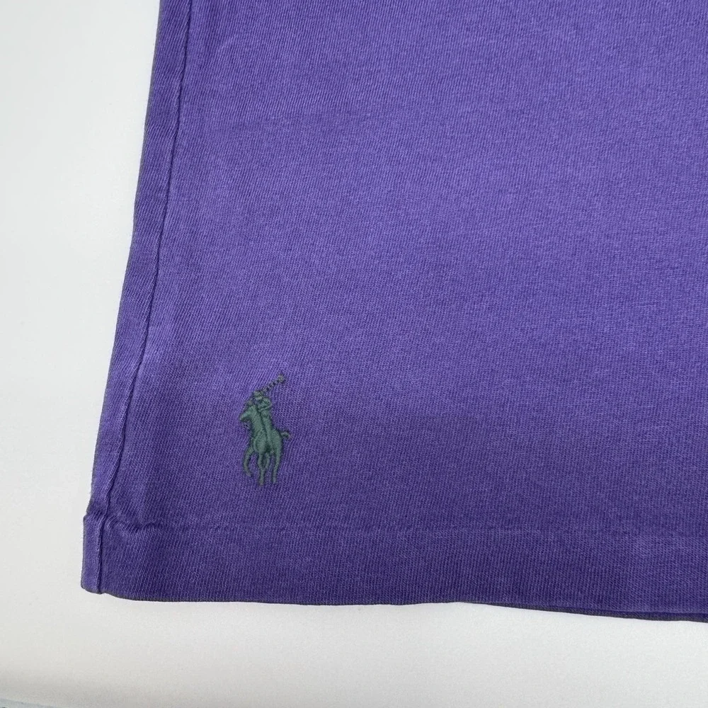 Polo Ralph Lauren Classic Fit Mens XXL  Jersey Pocket T Shirt Purple